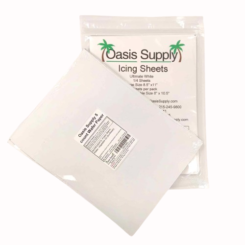 Burn Away Cake Kit - Edible Icing Sheets & Wafer Papers - For Message Reveals