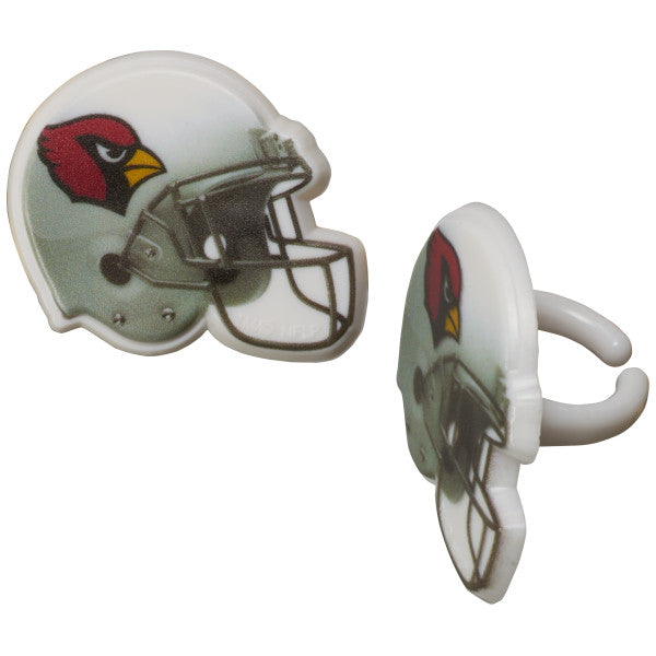 NFL Team Helmet Cupcake Rings - 144 ct