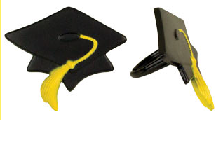 Graduation Hat Rings- 144 count