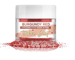 Tinker Dust Edible Glitter- 5 grams - Burgundy