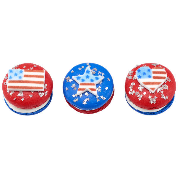 American Flag Assortment Dec-Ons® Decorations