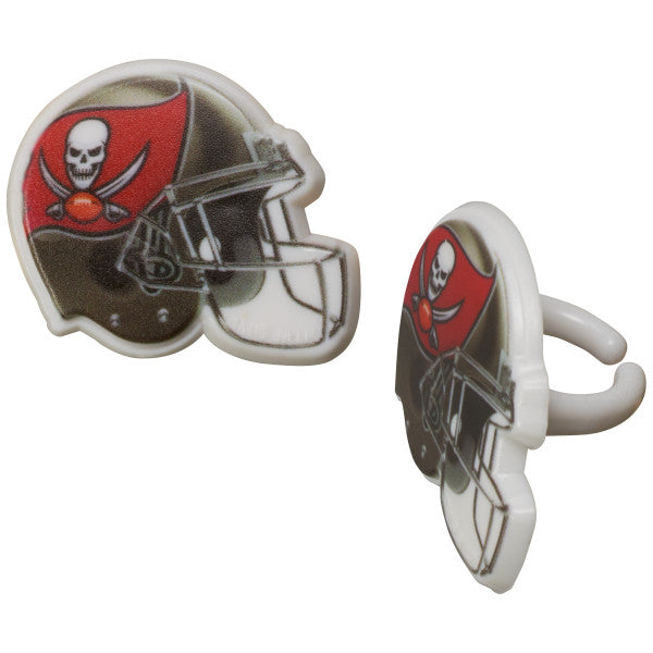 NFL Team Helmet Cupcake Rings - 144 ct