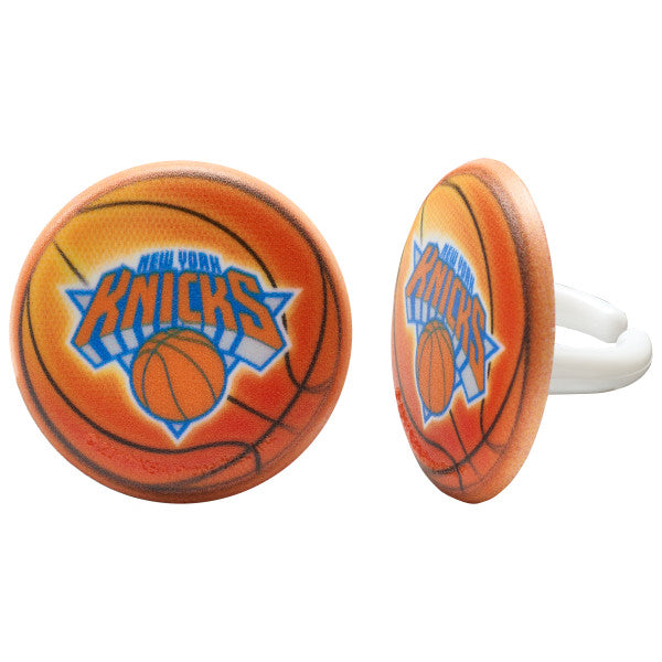 NBA Team Basketball Cupcake Rings - 144 ct