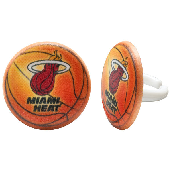 NBA Team Basketball Cupcake Rings - 144 ct