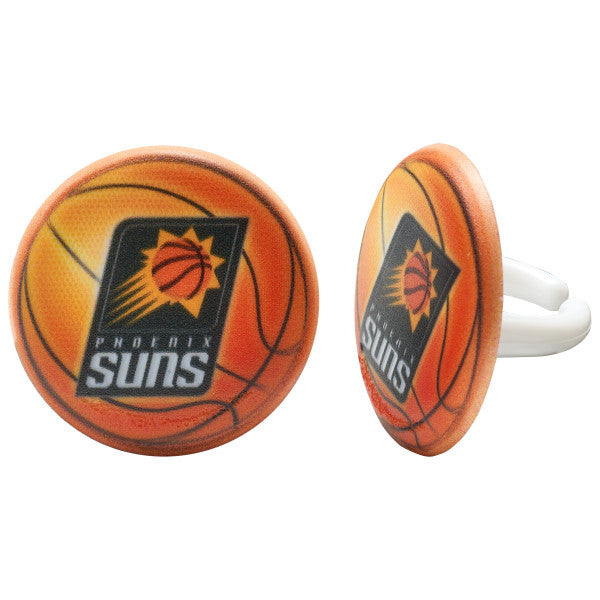 NBA Team Basketball Cupcake Rings - 144 ct