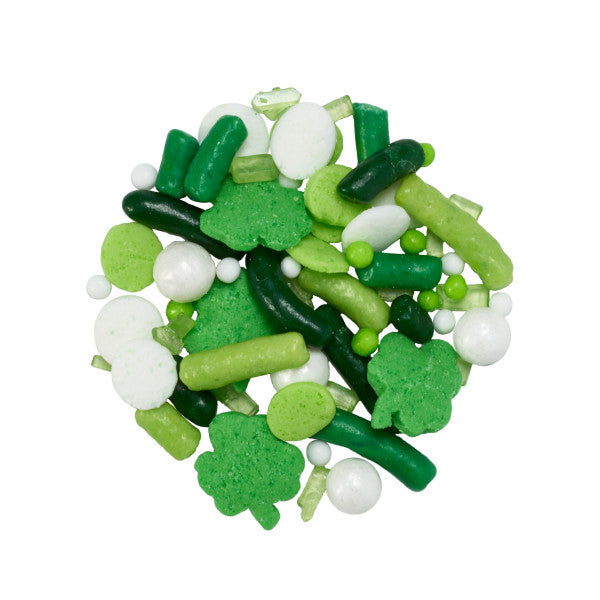 Edible, St. Patrick's Day Sprinkle Fusion Mix - 8 oz or 24 oz