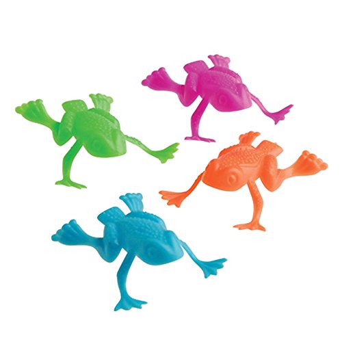 Rhode Island Novelty 2" Jumping Frog 36 ct