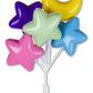 Large Stars & Moon Balloon Cluster 5" Long *Available in 4, 12 and 36 counts*