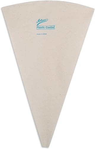 Ateco Plastic Coated Pastry, 24" Decorating Bag, White