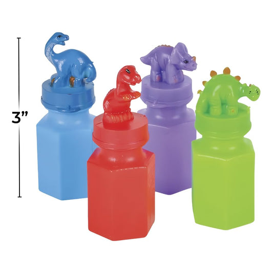 Rhode Island Novelty Dinosaur Bubble Bottles (1, A) (2 Dozen)