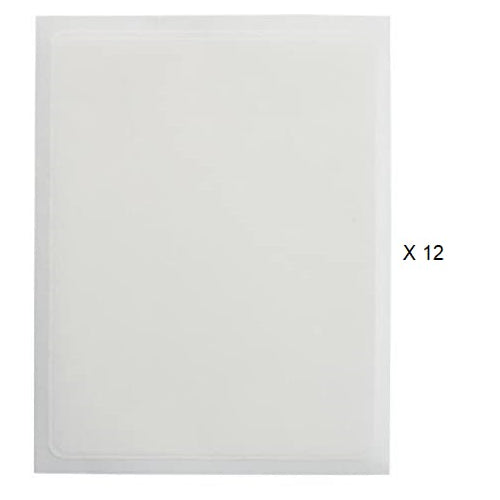 ***NEW****Oasis Supply Ultra Premium, Pliable, Non Cracking Icings Sheets, White (8.5" x 11.5") Available in 12 or 24 cts