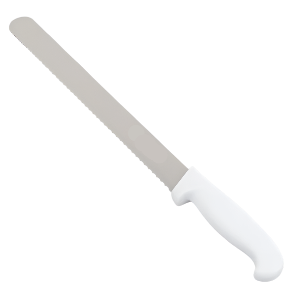 Straight Edge Cake / Bread Knives - Serrated Edge, Choice of Five Lengths