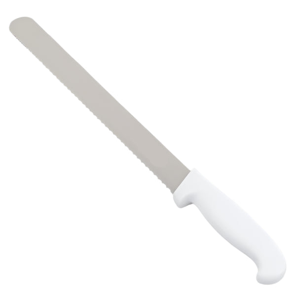 Straight Edge Cake / Bread Knives - Serrated Edge, Choice of Five Lengths