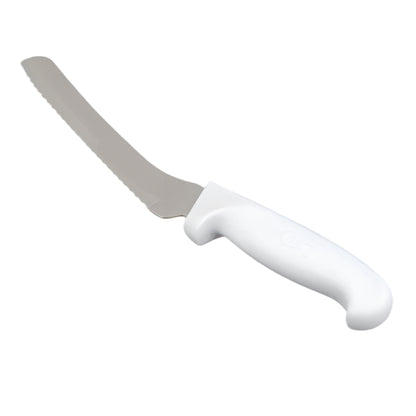 Offset Edge Cake / Bread Knives - Serrated Edge, Choice of Four Lengths