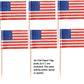 Oasis Supply, All American Bundle - 8-Pack Patriotic Birthday Candles, 6 USA! Food Flag Picks, & 4oz Red, White, & Blue Sprinkles