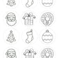 Oasis Supply, Yummy Doodle Kit. Edible Fun at the Tip of your Brush, Making Art that you Can Munch (Christmas)