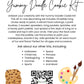 Oasis Supply, Yummy Doodle Kit. Edible Fun at the Tip of your Brush, Making Art that you Can Munch (Christmas)
