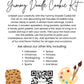 Oasis Supply, Yummy Doodle Kit. Edible Fun at the Tip of your Brush, Making Art that you Can Munch (Thanksgiving)