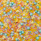 Oasis Supply Baby Shower Sprinkles & Sugar Shapes. Edible Decorations for Cakes, Cupcakes, and Cookies. Gender Reveal, Boy, Girl, and Neutral Party Baking Decorations (Ducky Mix - Assorted)