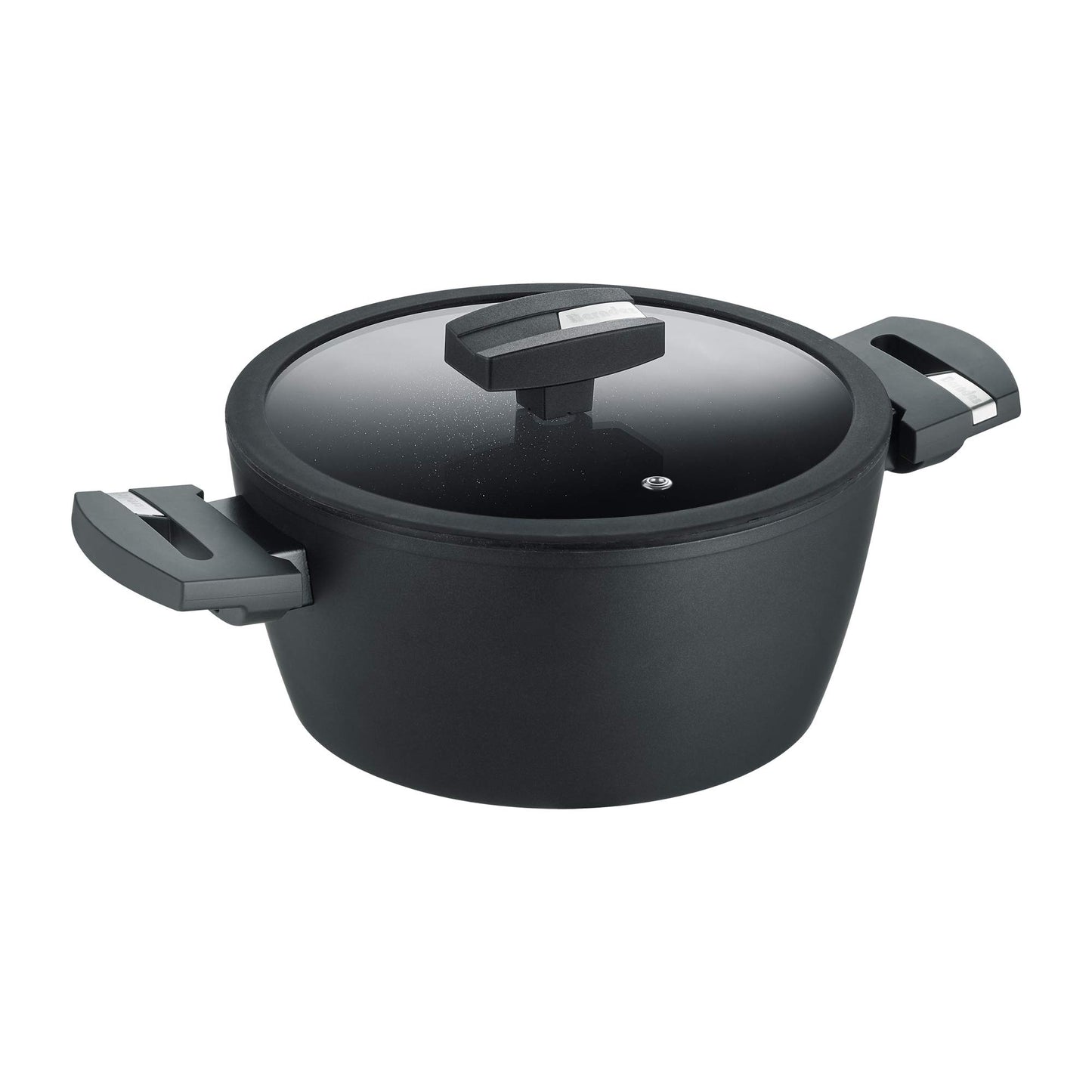 Berndes Balance Induction Enduro Kochtopf Cooking pot 20 cm, eu20, Black