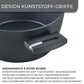 Berndes Balance Induction Enduro Cookware Set 4-Piece Aluminium Black