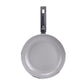 Moneta Innova Frying Pan 20 cm, Natural FineGres Coating (No PFAS), Also Suitable for Induction, 100% Made in Italy, Grey