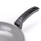 Moneta Innova Frying Pan 26 cm, Natural FineGres Coating (No PFAS), Also Suitable for Induction, 100% Made in Italy