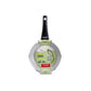 Moneta Futura Frying Pan ?24 cm, Natural FineGres Non-Stick Coating, Also Suitable for Induction Hobs, 100% Made in Italy