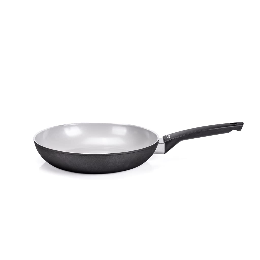Moneta Futura padella 26 cm, natural rivestimento FineGres (NO PFAS), anche per induzione, Made in Italy