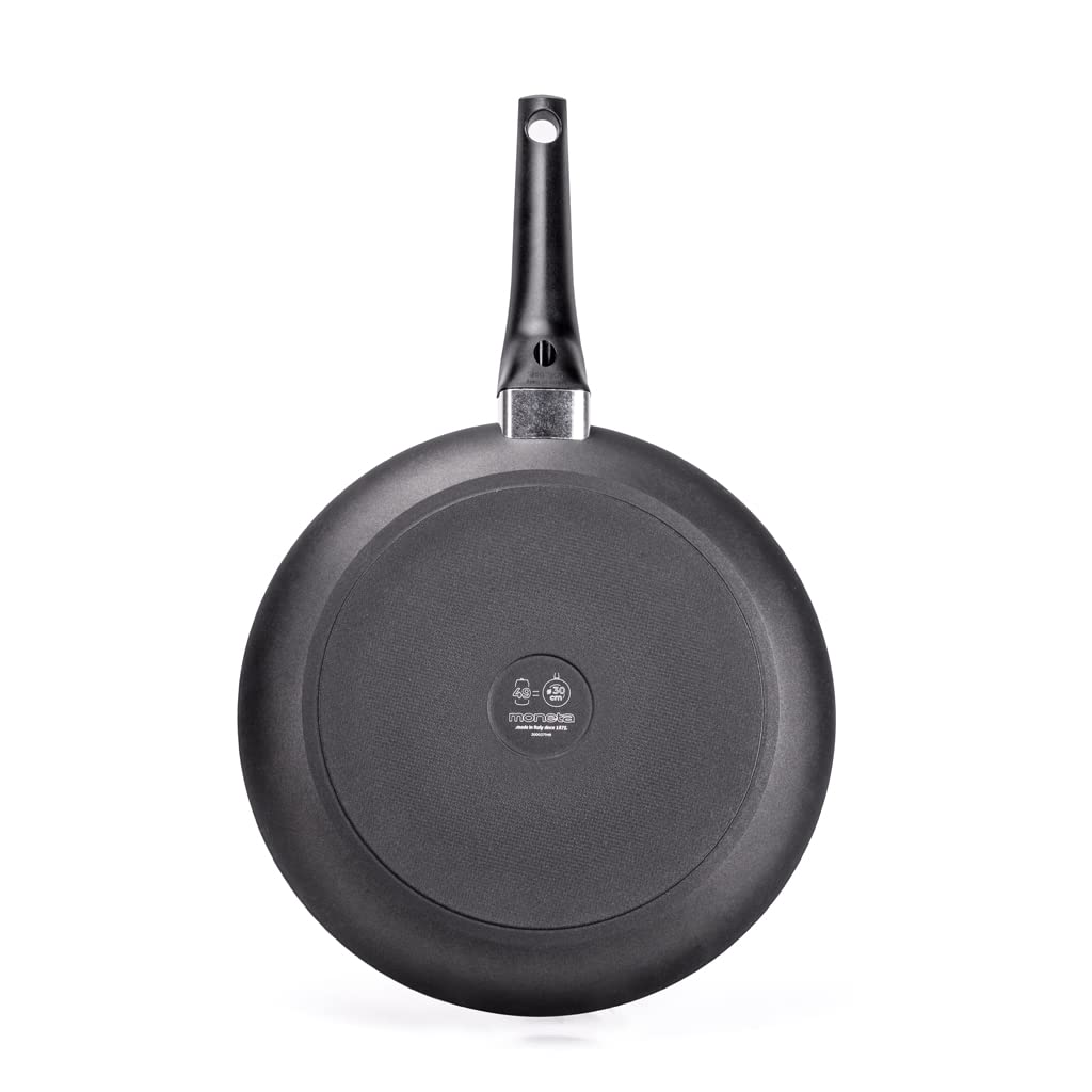 Moneta Futura Frying Pan 30cm Natural FineGres Induction 100% Made in Italy