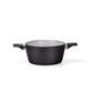 Moneta Futura Saucepan ?24 cm, Natural FineGres Non-Stick Coating, Also Suitable for Induction Hobs, 100% Made in Italy