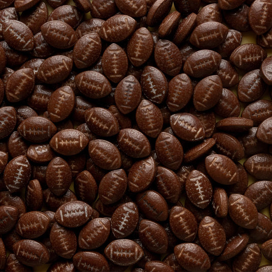 Oasis Supply Sports Ball Sprinkles, Football Shapes - 3 oz