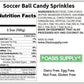 Oasis Supply Sports Ball Sprinkles, Soccer Shapes - 3 oz