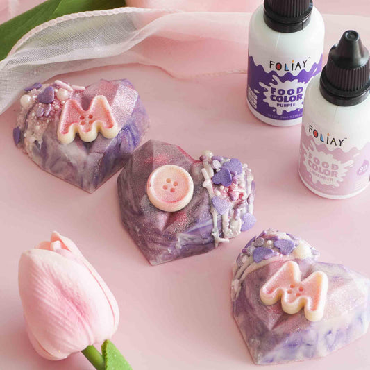 Oasis Supply Valentine's Day - Purple Love Sprinkle Mix - 3 oz