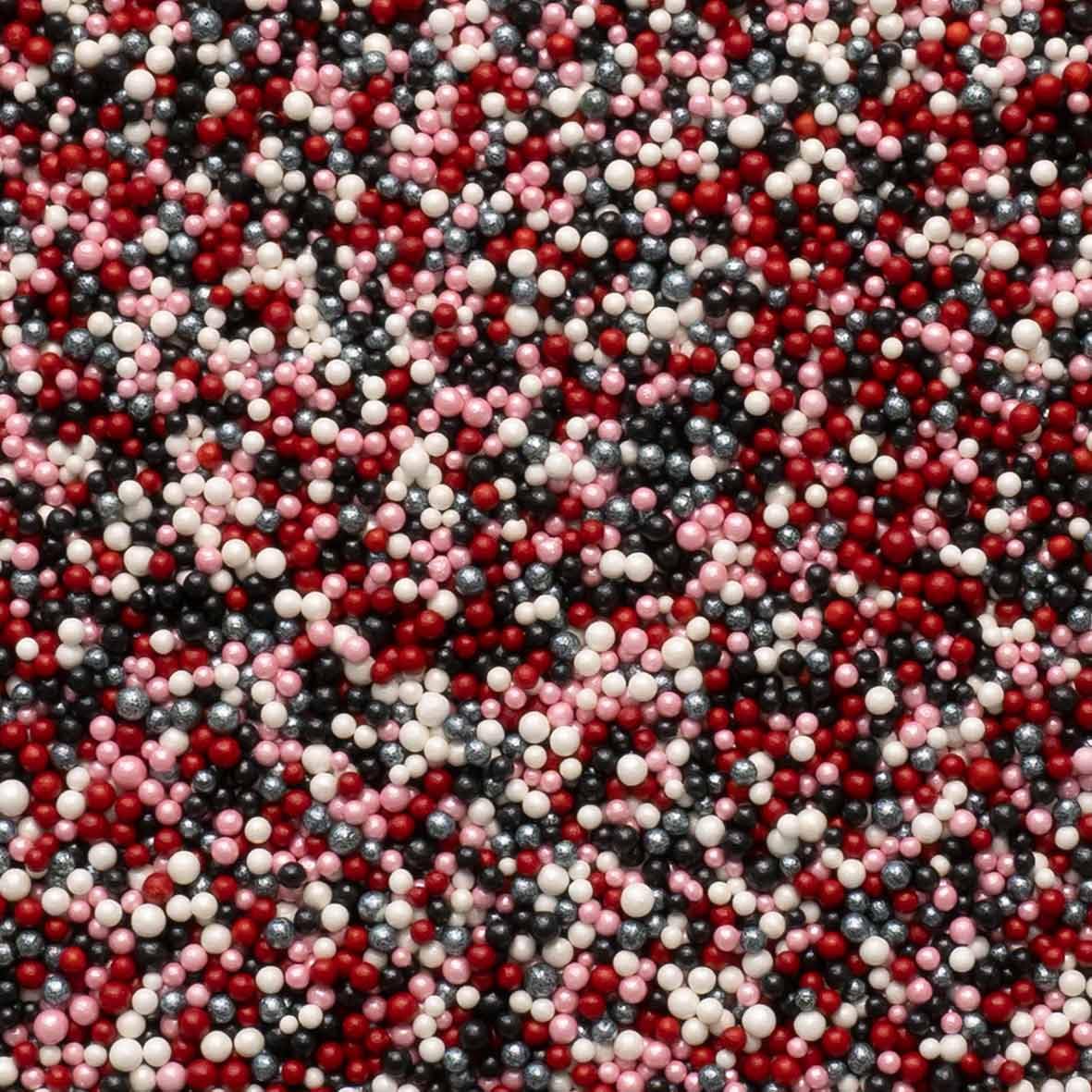 Oasis Supply Valentine's Day Sprinkles - True Love Nonpareil Mix - 3 oz