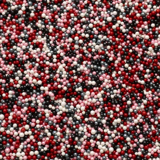 Oasis Supply Valentine's Day Sprinkles - True Love Nonpareil Mix - 3 oz