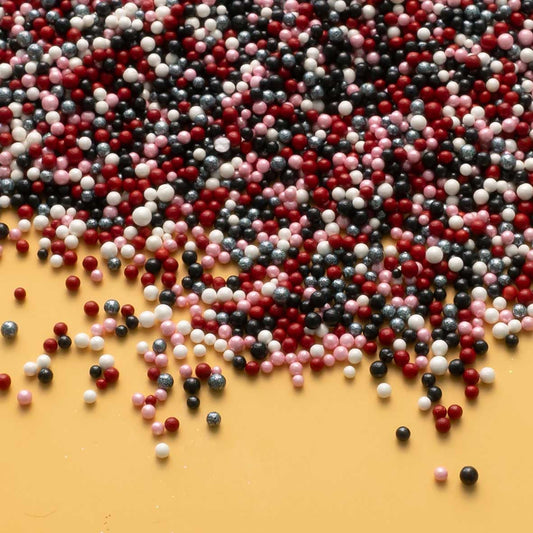 Oasis Supply Valentine's Day Sprinkles - True Love Nonpareil Mix - 3 oz