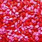 Oasis Supply Valentine's Day Sprinkles, Red and Pink Lips Mix - 3 oz
