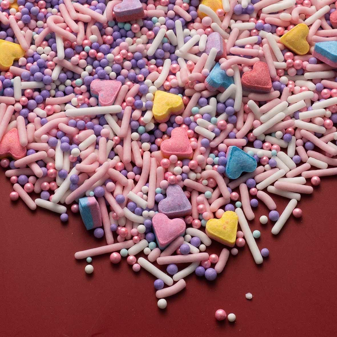 Oasis Supply Valentine's Day Sprinkles - Love Is Blind Mix - 3 oz