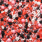 Oasis Supply Valentine's Day Sprinkles, Hugs and Kisses Sprinkle Mix - 3 oz