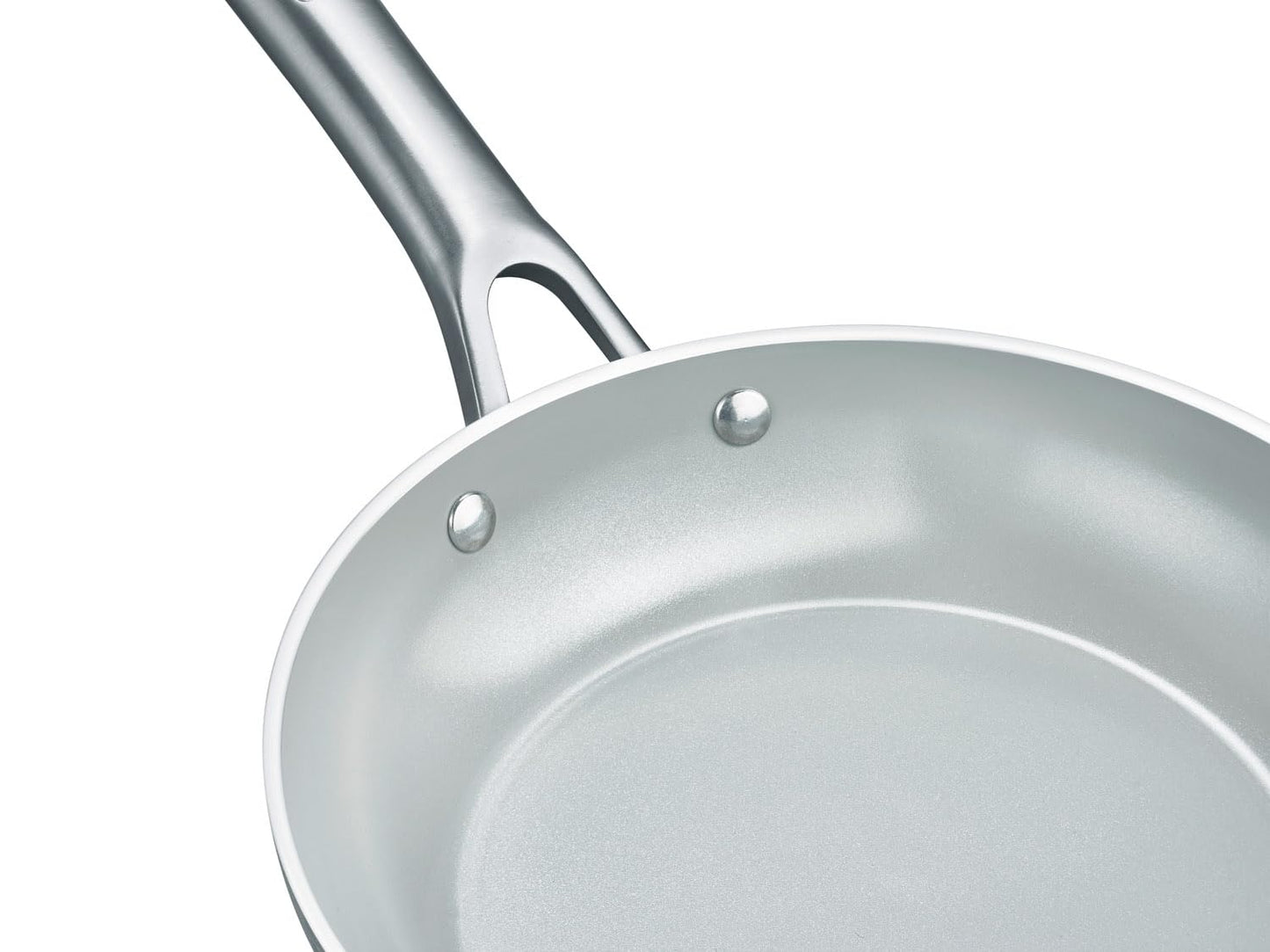 Frying pan 20, 24, 28 or 30 cm, aluminum, recycled, gray - b.free