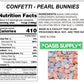 Oasis Supply Easter & Spring Sprinkle Mix Collection - Pearl Bunnies Quin Sprinkles - 3 oz
