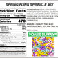 Oasis Supply Easter & Spring Sprinkle Mix Collection - Spring Fling Jimmies Mix - 3 oz