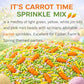 Oasis Supply Easter & Spring Sprinkle Mix Collection - It's Carrot Time Sprinkle Mix - 3 oz