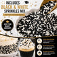Oasis Supply, Graduation Cake Decorating Kits with Sprinkles (Various Color Grad Caps)