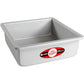 Fat Daddio's Square Aluminum Pans, 14/16-Gauge Hard Anodized Aluminum, Galvanized Steel, Choose from 30 Sizes