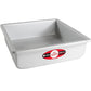 Fat Daddio's Square Aluminum Pans, 14/16-Gauge Hard Anodized Aluminum, Galvanized Steel, Choose from 30 Sizes