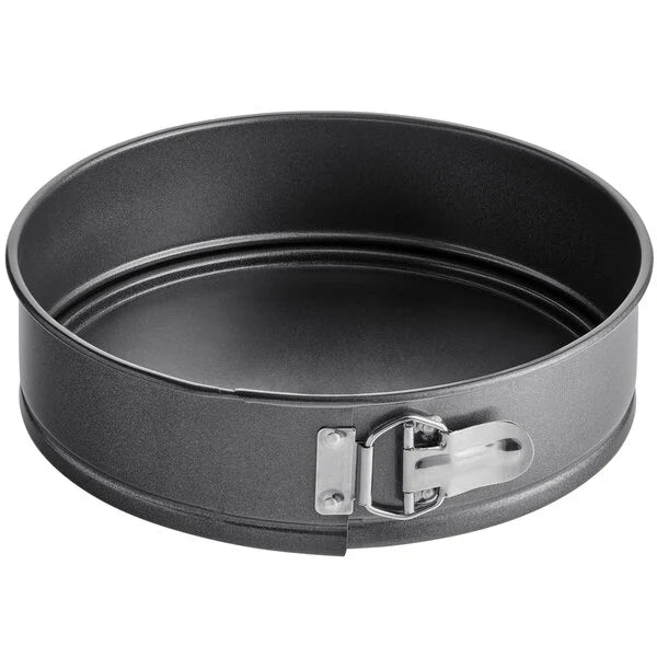 Springform Cake Pan, Non-Stick Aluminized Steel, 3" High - Choose from 6" to 12" Round