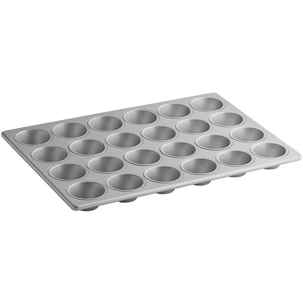 Heavy Duty Glazed Aluminized Steel Muffin / Cupcake Pans - Multiple Sizes Available