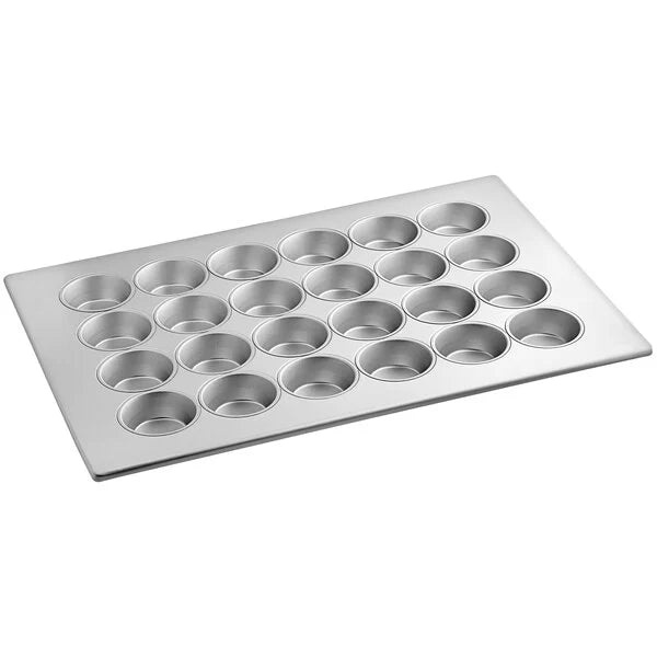 Heavy Duty Glazed Aluminized Steel Muffin / Cupcake Pans - Multiple Sizes Available